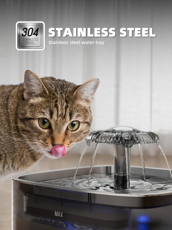 Cat Water Fountain: 75oz/2.2L Automatic - Image 5