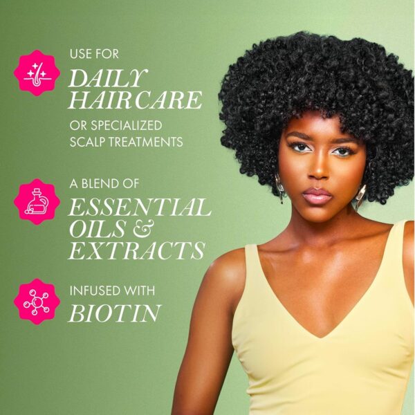 Mielle Organics Rosemary Mint Scalp & Hair Strengthening Oil for All Hair Types (2 Fl Oz) - Image 2