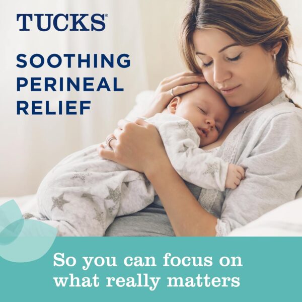 TUCKS Medicated Cooling Pads, 100 Count – Pads with Witch Hazel - Image 3